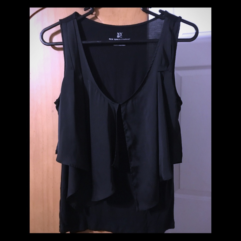 New York And Company black blouse